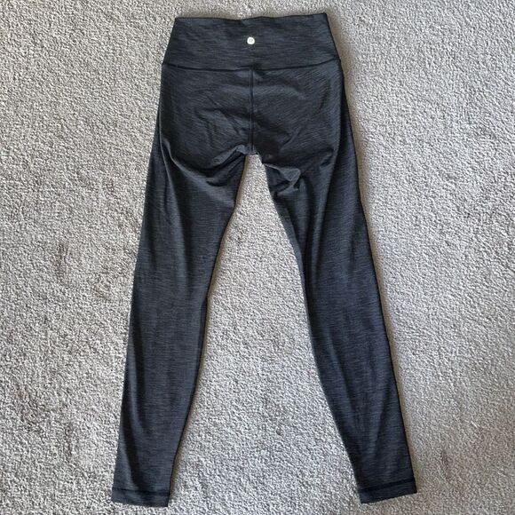 Lululemon Charcoal Space Dye High Rise Leggings! - Picture 6 of 13